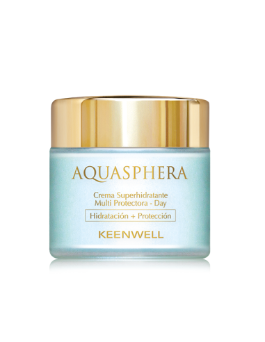Crema Aquasphera dia de  Keenwell - Hidratacion y Proteccion
